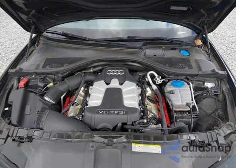 2013 Audi A6 3.0T Premium from USA, damaged, VIN WAUHGAFC1DN158567